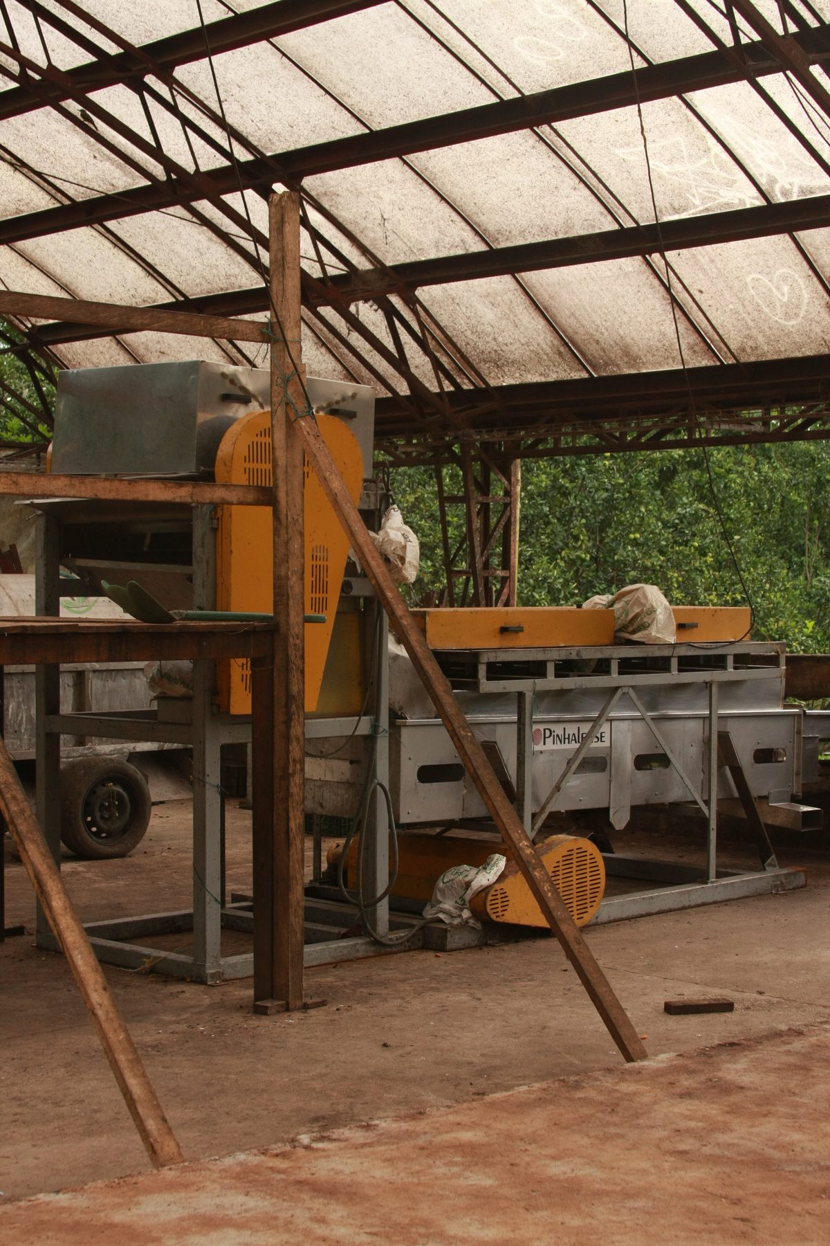 Desengrullado en máquina